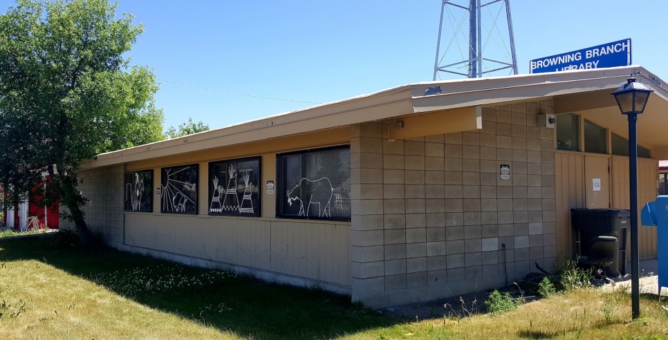  Montana’s County Glacier Library, Browning Branch