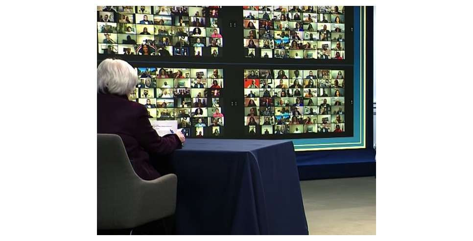 Janet Yellen meets with Black Chambers of Commerce