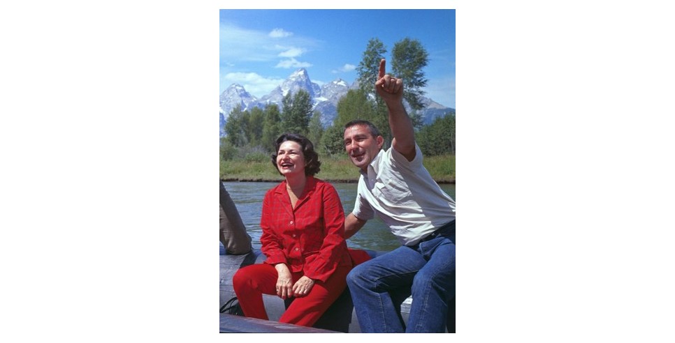 Lady Bird Johnson and Stewart Udall Lady Bird Johnson and Stewart Udall