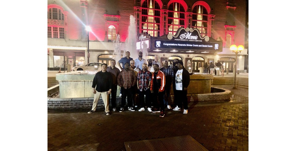South Bend Community Re-Entry Center residents arrive for a South Bend Symphony Orchestra concert at the Morris Performing Arts Center - photo courtesy of South Bend Community Re-Entry Center    